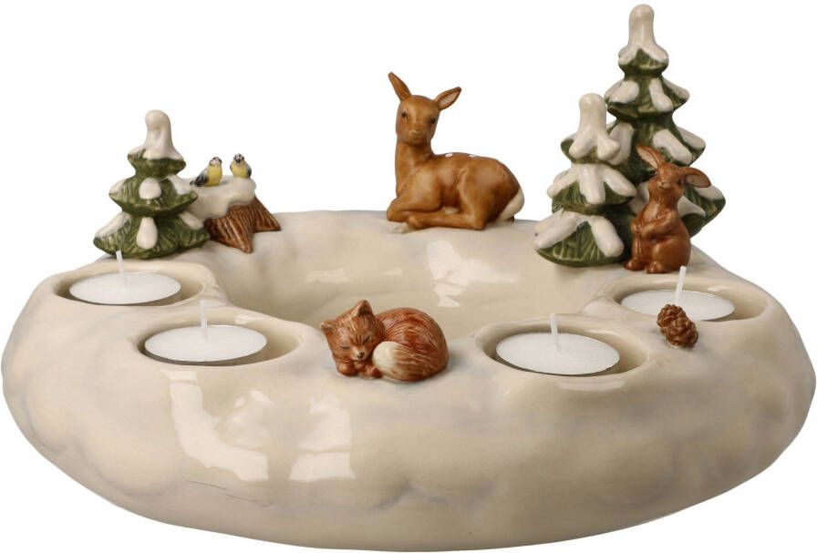 Goebel Adventsverlichting Winters bos kerstversiering - Foto 1