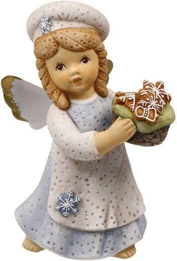 Goebel Engelfiguur Engel Zelfgebakken kerstdecoratie hoogte ca. 11 cm (1 stuk)