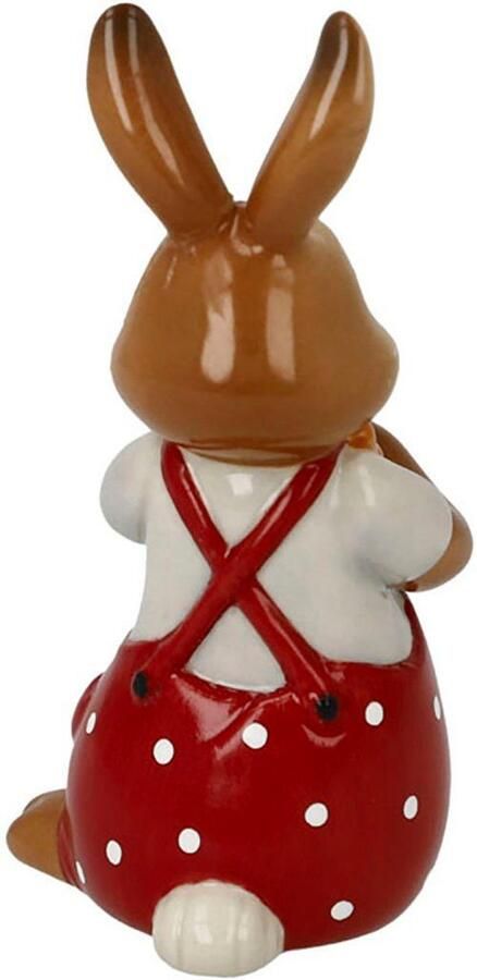 Goebel Paashaas Figuur Haas Schattige Fluitspeler Osterfiguur decoratieve figuur Pasen decoratie (1 stuk) - Foto 3