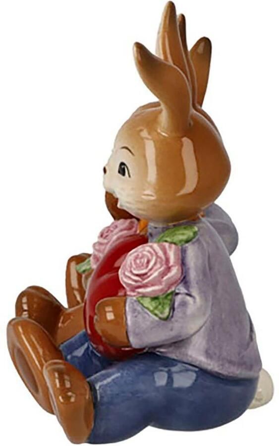 Goebel Paashaas Figuur Hazen Mijn Valentijns-schat Osterfiguur decoratieve figuur Pasen decoratie (1 stuk) - Foto 2