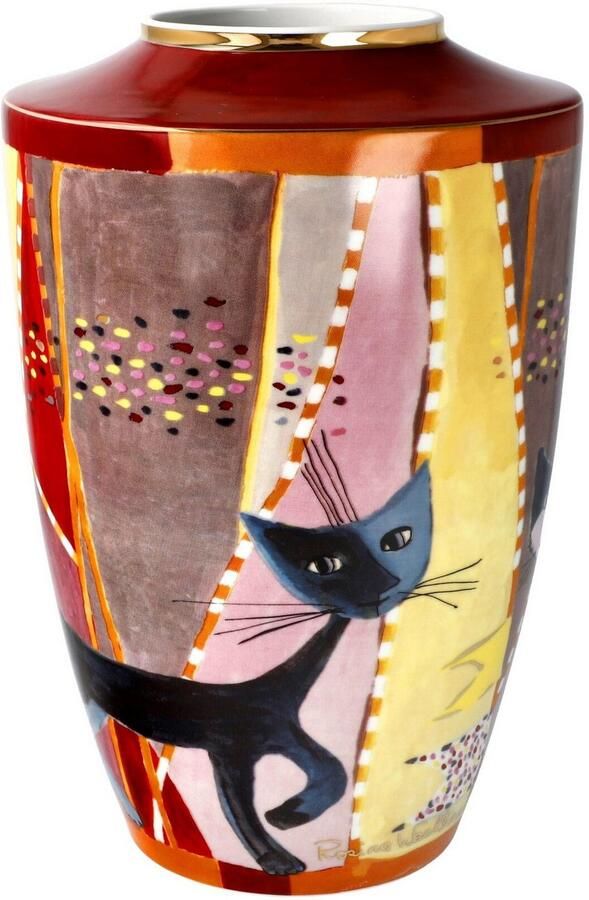 Goebel Siervaas Woonaccessoires Vaas porselein Rosina Wachtmeister Sottosopra - Foto 3