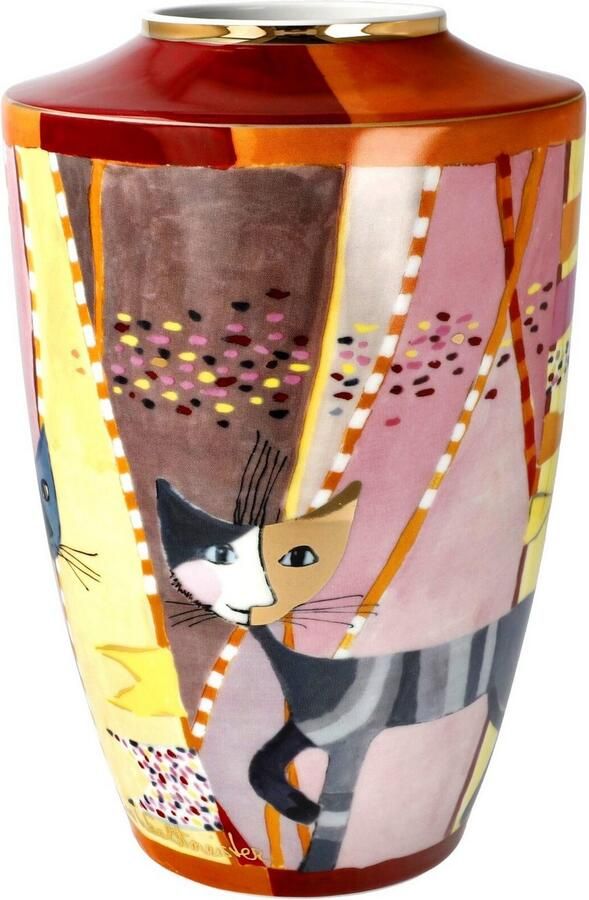 Goebel Siervaas Woonaccessoires Vaas porselein Rosina Wachtmeister Sottosopra - Foto 4