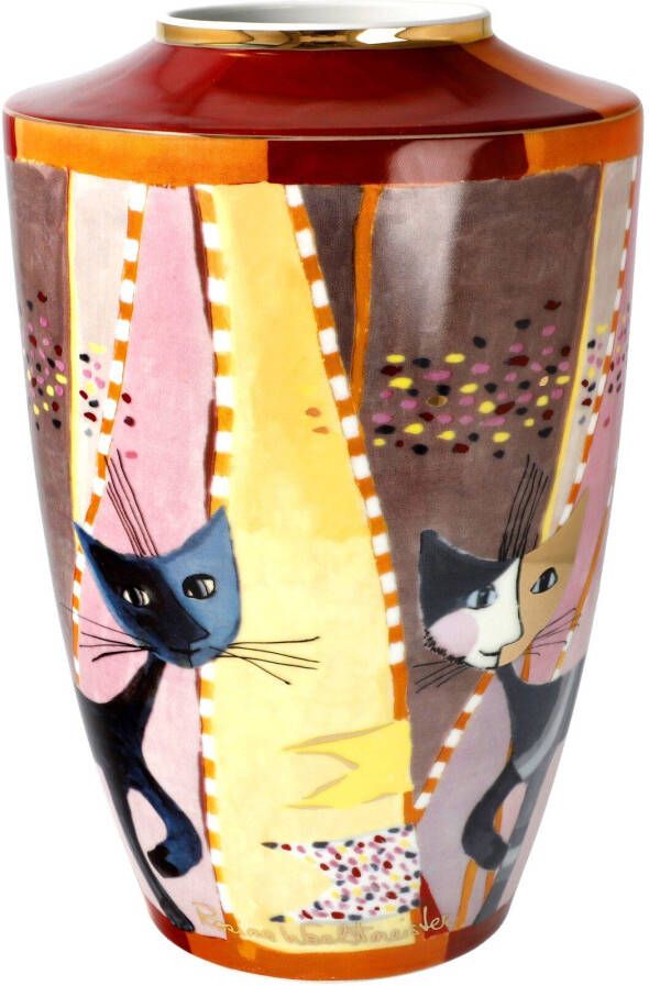 Goebel Siervaas Woonaccessoires Vaas porselein Rosina Wachtmeister Sottosopra - Foto 6