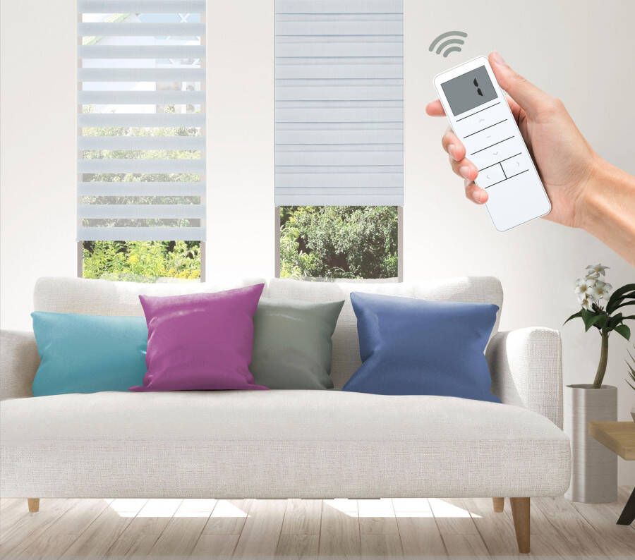 Good Life Elektrisch rolgordijn ALINE SMART HOME met afstandsbediening (4 stuks) - Foto 6