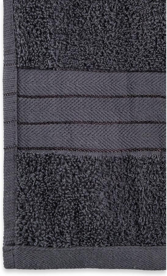 Good morning Badlaken Uni Towels Katoen walkfrottee bies 500 GSM effen zonder ophangbeugel (2 stuks) - Foto 5