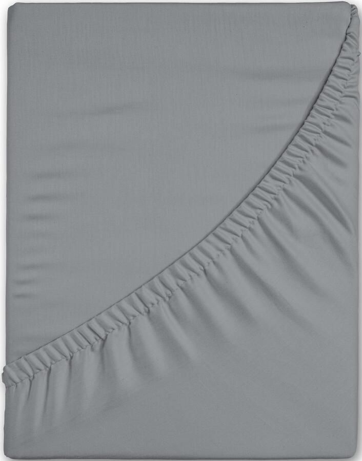 Good morning Hoeslaken Jersey Spannbettlaken 100% katoen jersey volledige elastiek tot 25 cm hoogte 90 100x200 wit (1 stuk) - Foto 3