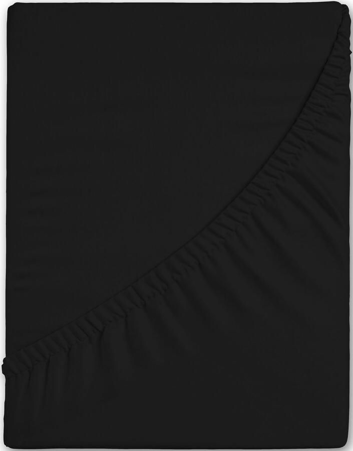 Good morning Hoeslaken Jersey Spannbettlaken 100% katoen jersey volledige elastiek tot 25 cm hoogte 90 100x200 wit (1 stuk) - Foto 3