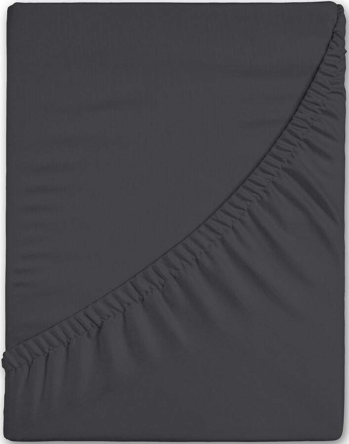 Good morning Hoeslaken Renforcé 100% katoen renforcé volledige elastiek tot 25 cm hoogte 80x200 wit (1 stuk) - Foto 3