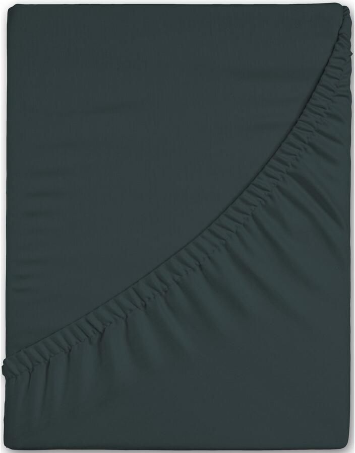 Good morning Hoeslaken Renforcé 100% katoen renforcé volledige elastiek tot 25 cm hoogte 80x200 wit (1 stuk) - Foto 3