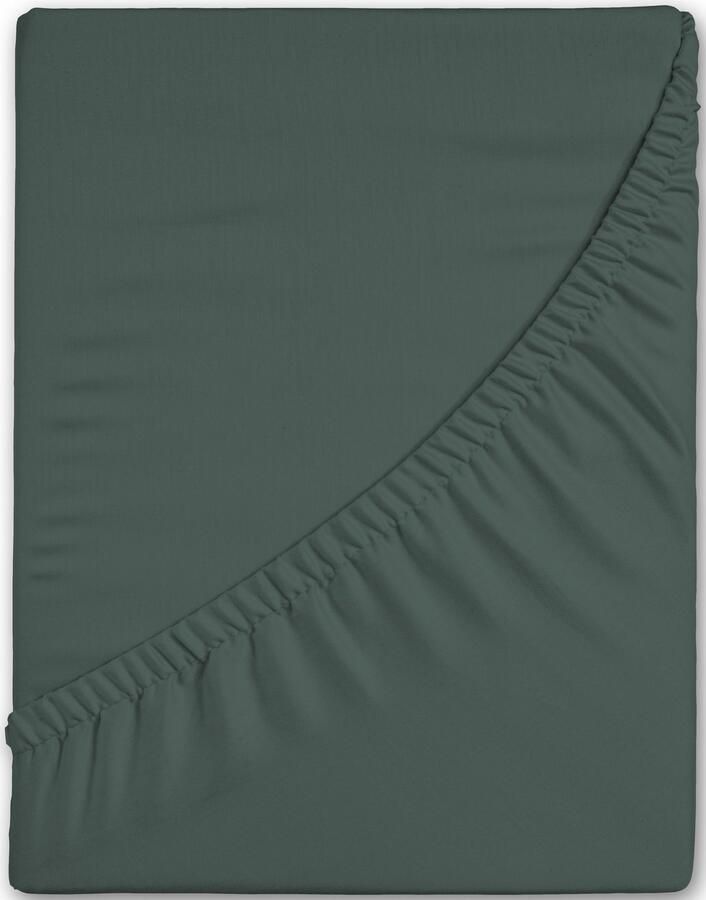 Good morning Hoeslaken Renforcé 100% katoen renforcé volledige elastiek tot 25 cm hoogte 80x200 wit (1 stuk) - Foto 3