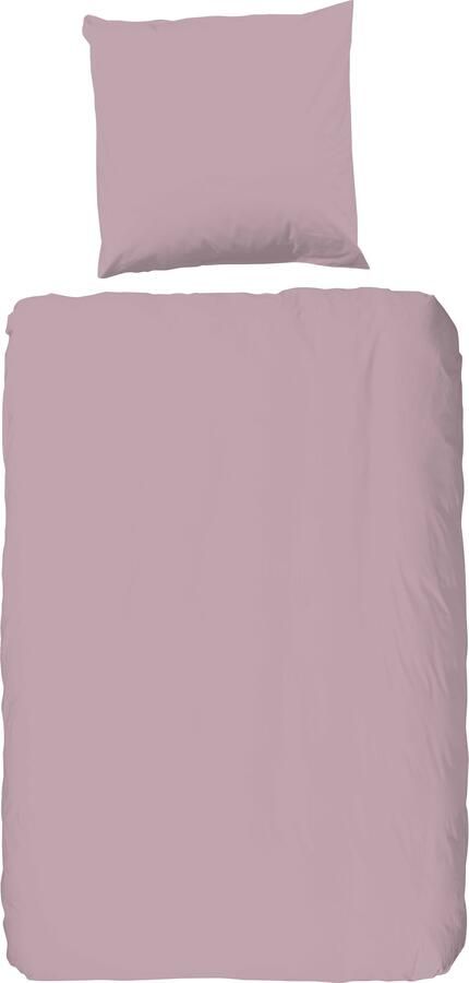 Good morning Overtrekset Uni 100% katoen renforcé 135x200 effen rits wit (2-delig) - Foto 2