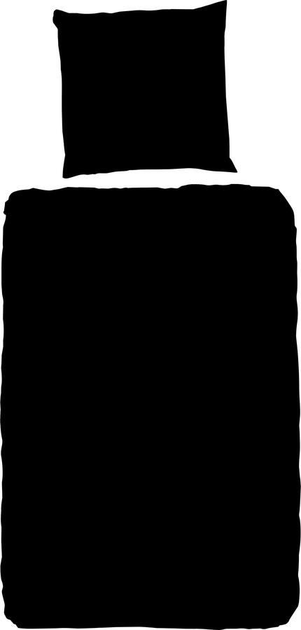 Good morning Overtrekset Uni 100% katoen renforcé 135x200 effen rits wit (2-delig) - Foto 2