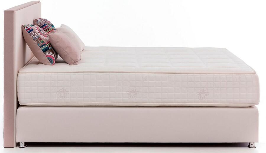 Grne betten grüne betten Boxspring Amelia met pocketveringsmatras met 7 zones en sierkussen 100% veganistisch - Foto 6