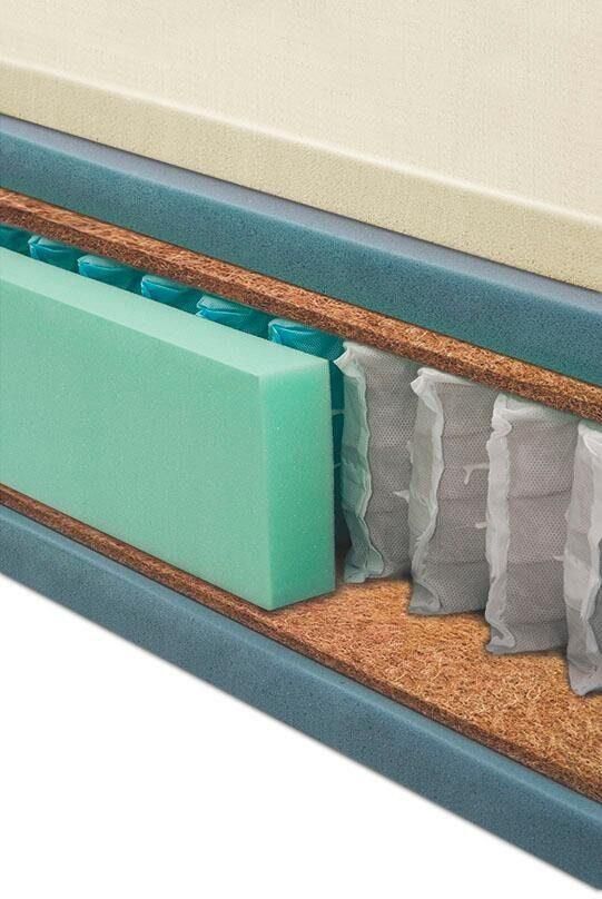 Grne betten grüne betten Boxspring Amelia met pocketveringsmatras met 7 zones en sierkussen 100% veganistisch - Foto 7