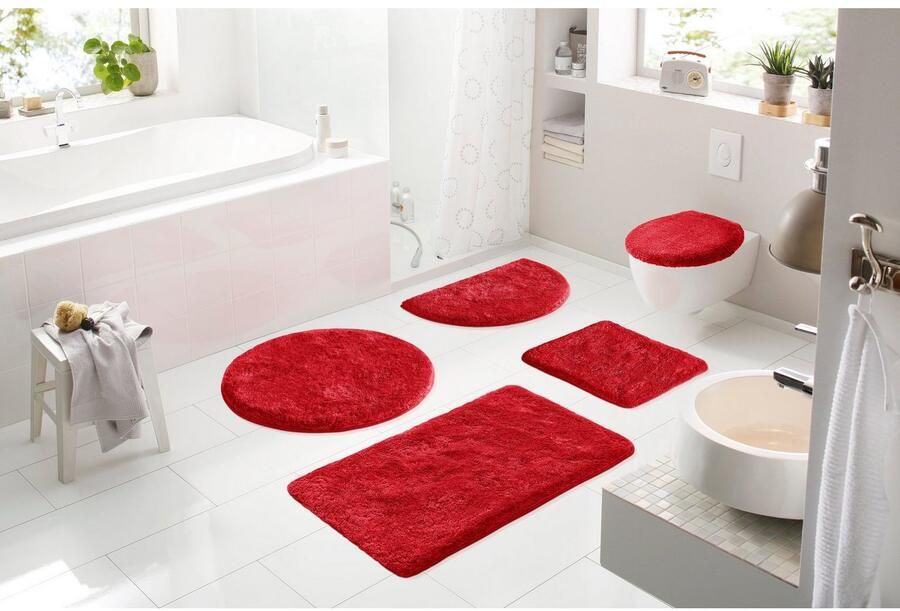 Grund Badmat Melos badmat badkamer tapijt zeer zacht gemêleerde look zeer zachte pool melange-effect made in europe - Foto 4