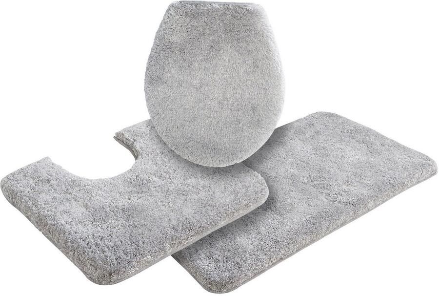 Grund Badmat Melos badmat badkamer tapijt zeer zacht gemêleerde look zeer zachte pool melange-effect made in europe - Foto 4