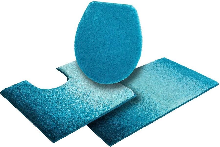 Grund Badmat Mistral gemeleerd ontwerp ombré-look ook als 3-delig set made in europe - Foto 4