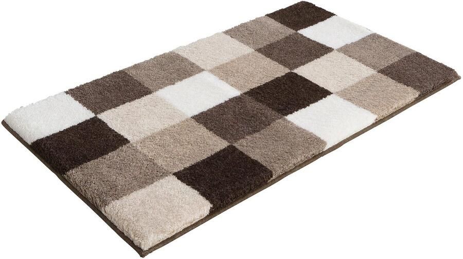 Grund Badmat Mozaïek badmat badkamer tapijt zeer zacht aangenaam zacht ook verkrijgbaar als 3-delig set made in europe - Foto 8