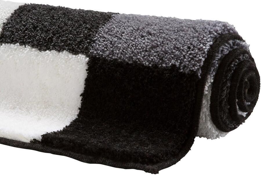 Grund Badmat Mozaïek badmat badkamer tapijt zeer zacht aangenaam zacht ook verkrijgbaar als 3-delig set made in europe - Foto 3