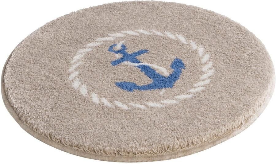 Grund Badmat Port Louis Ontwerp met anker maritiem Made in Europe - Foto 6