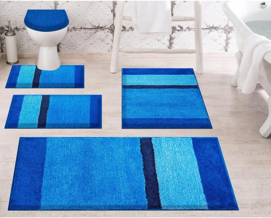 Grund Badmat Room bijzonder dichte pool badmat met strepen (1 stuk) - Foto 3