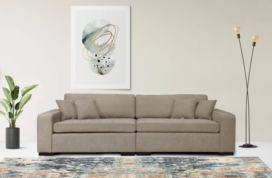 Home affaire 2-zitsbank Skara Loungebank met binnenveringsinterieur in vele overtrekkwaliteiten - Foto 4