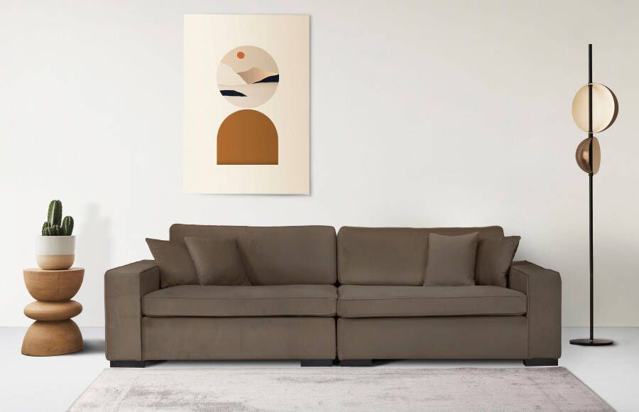 Home affaire 2-zitsbank Skara XXL Loungebank XXL met binnenveringsinterieur in vele overtrekkwaliteiten - Foto 5