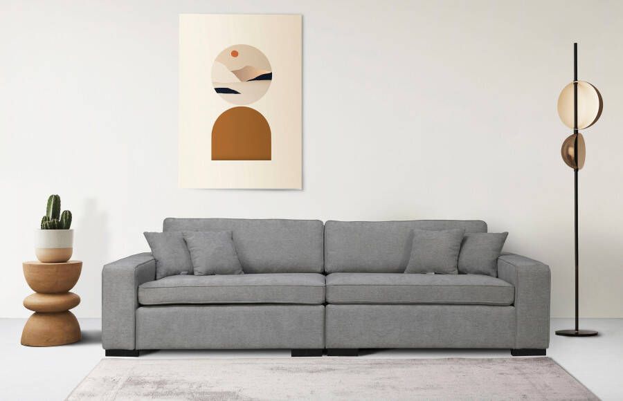 Home affaire 2-zitsbank Skara XXL Loungebank XXL met binnenveringsinterieur in vele overtrekkwaliteiten - Foto 5