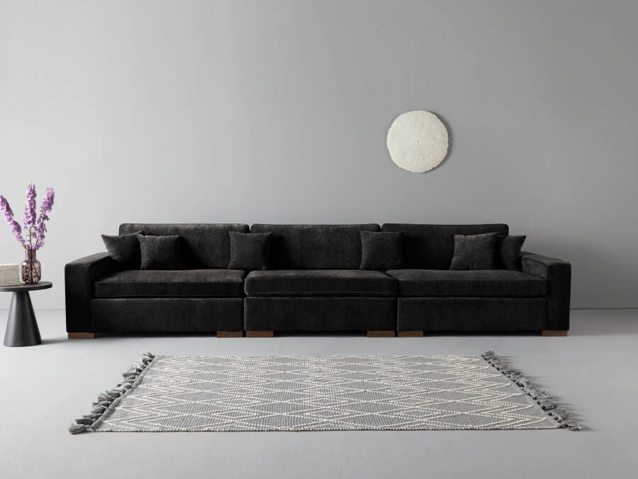 Home affaire 3-zitsbank Skara XXL Loungebank XXL met binnenveringsinterieur in vele overtrekkwaliteiten - Foto 9