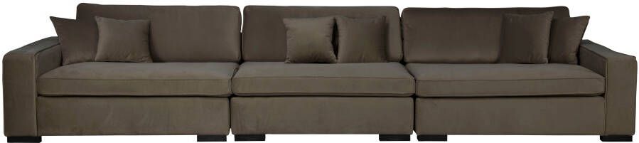 Home affaire 3-zitsbank Skara XXL Loungebank XXL met binnenveringsinterieur in vele overtrekkwaliteiten - Foto 3