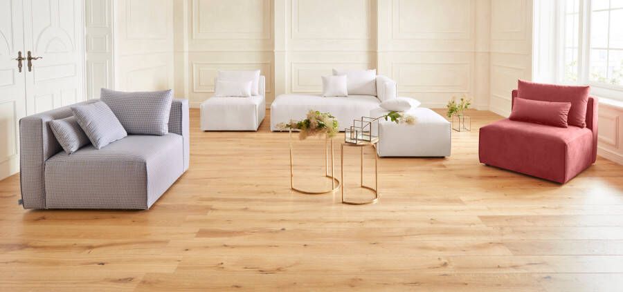 Home affaire Bank-hoekelement Comfine Modulair om samen te stellen in 3 overtrekvarianten - Foto 3