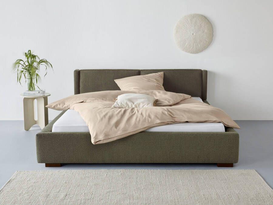 Home affaire Gestoffeerd bed Annera kussenvulling met veren Inclusief lattenbodem ligoppervlak 140 of 180 cm kiesbaar - Foto 14