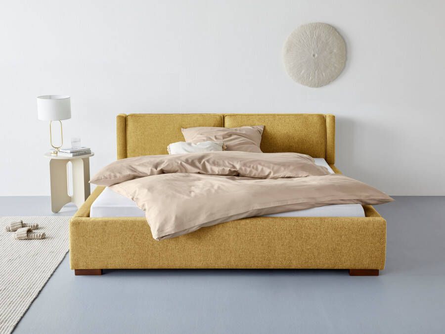 Home affaire Gestoffeerd bed Annera kussenvulling met veren Inclusief lattenbodem ligoppervlak 140 of 180 cm kiesbaar - Foto 13