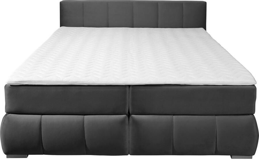 Home affaire Boxspring Chelles incl. koudschuim matrastopper in 5 breedtes en 3 matrastypes