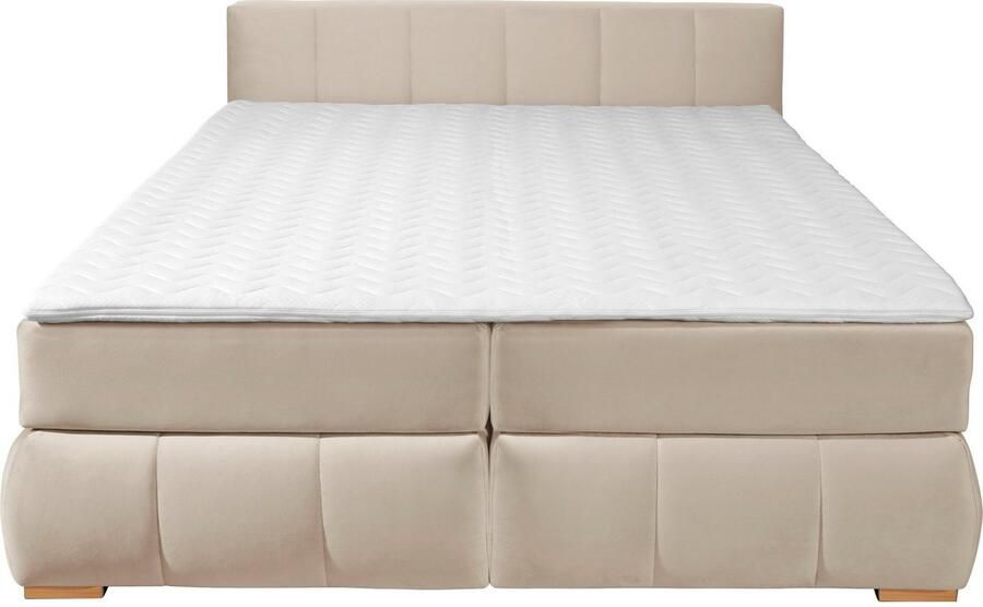 Home affaire Boxspring Chelles incl. koudschuim matrastopper in 5 breedtes en 3 matrastypes - Foto 1