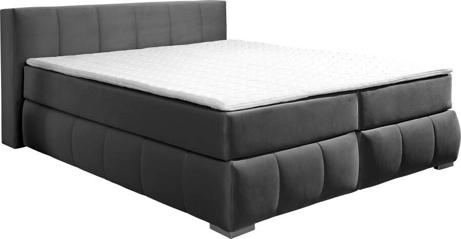 Guido Maria Kretschmer Home&Living Boxspring Chelles incl. matrastopper in xxl- extra lang 220 cm onderbak met elegante welving - Foto 10