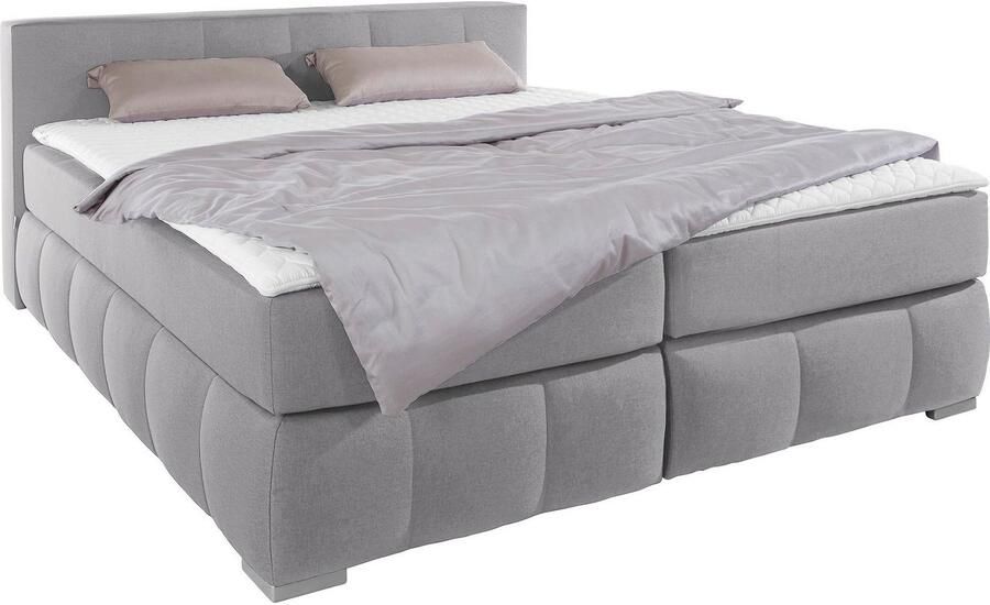 Home affaire Boxspring Chelles incl. matrastopper in xxl- extra lang 220 cm onderbak met elegante welving - Foto 1