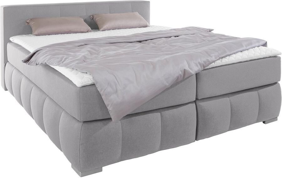 Home affaire Boxspring Chelles incl. matrastopper in xxl- extra lang 220 cm onderbak met elegante welving - Foto 6