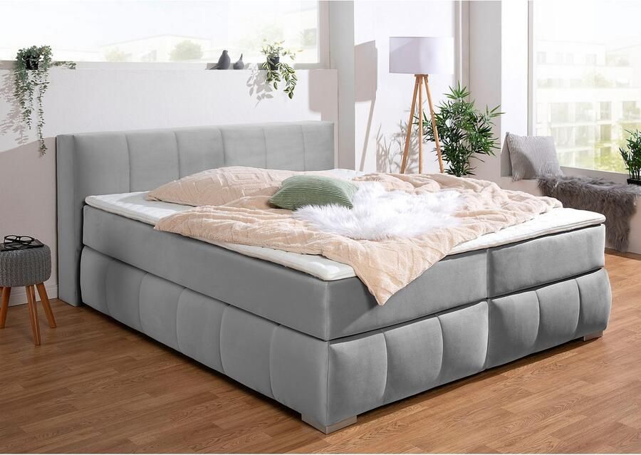 Home affaire Boxspring Chelles incl. koudschuim matrastopper in 5 breedtes en 3 matrastypes - Foto 5