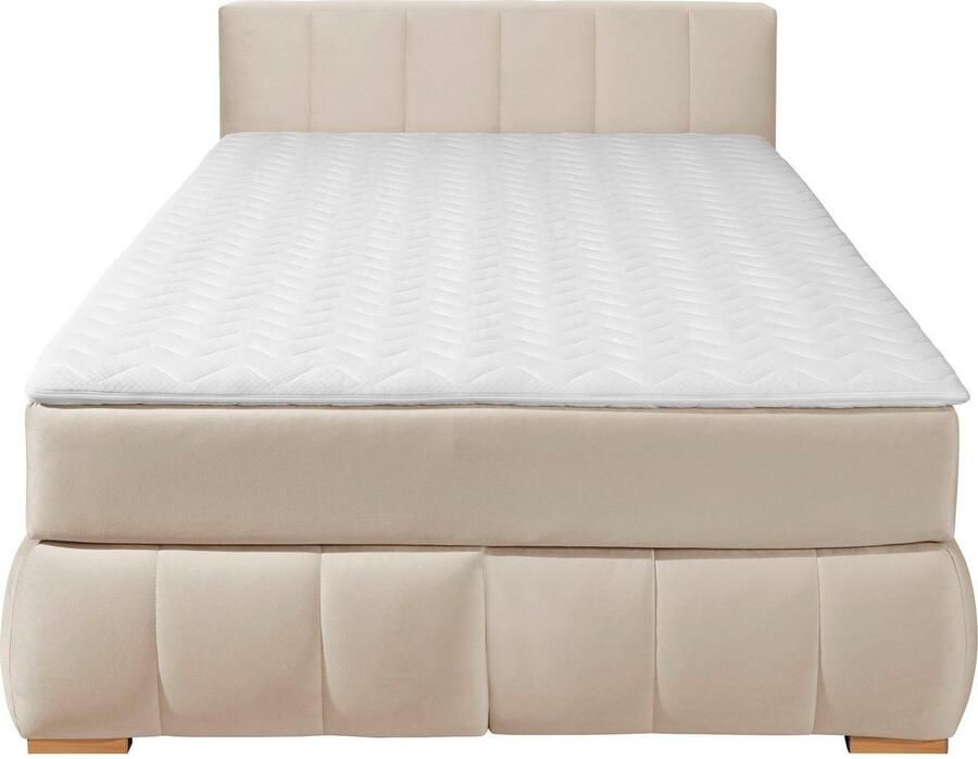 Home affaire Boxspring Chelles incl. koudschuim matrastopper in 5 breedtes en 3 matrastypes - Foto 1