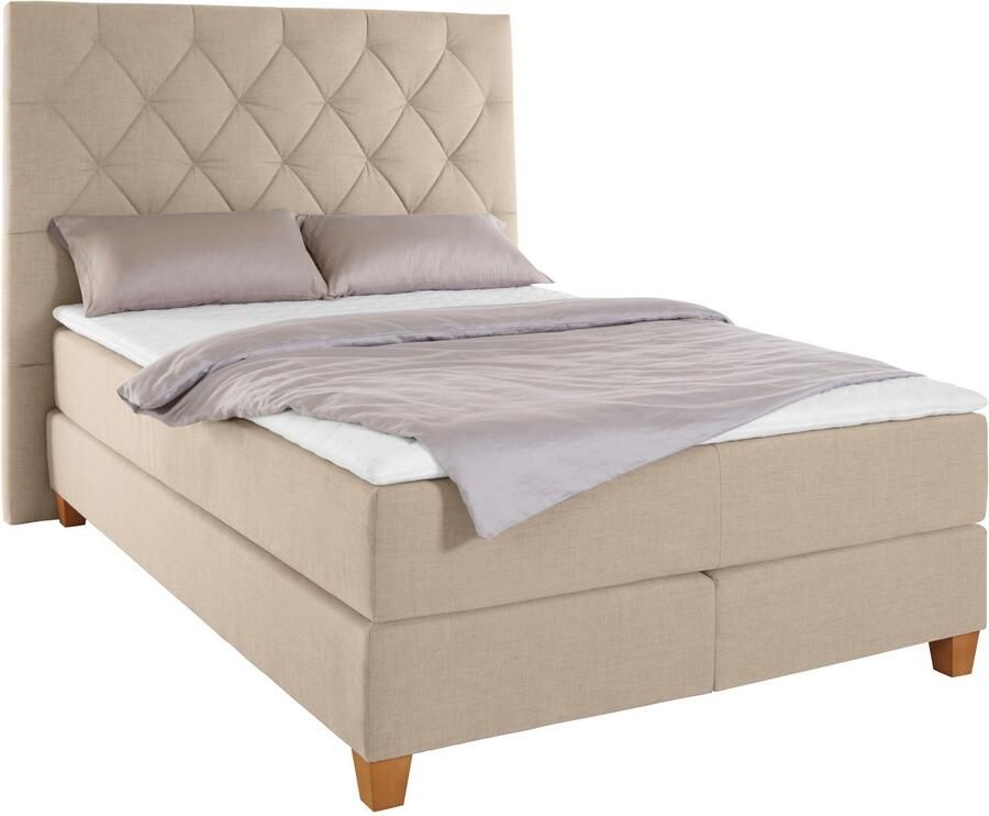 Guido Maria Kretschmer Home&Living Boxspring Harmones hoog in 3 breedten hardheid ook gemengd met elk 1 matras in h2 en h3 - Foto 2