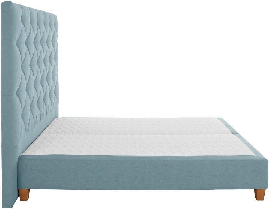 Home affaire Boxspring Harmones hoog in 3 breedten hardheid ook gemengd met elk 1 matras in h2 en h3 - Foto 2