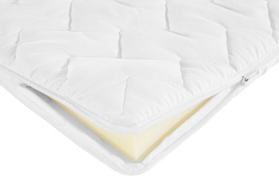 Home affaire Boxspring Harmones hoog in 3 breedten hardheid ook gemengd met elk 1 matras in h2 en h3 - Foto 4