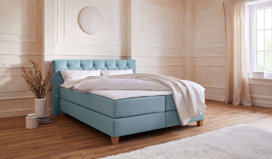 Home affaire Boxspring Harmones in 3 breedten hardheid ook gemengd met elk 1 matras in h2 en h3 - Foto 12
