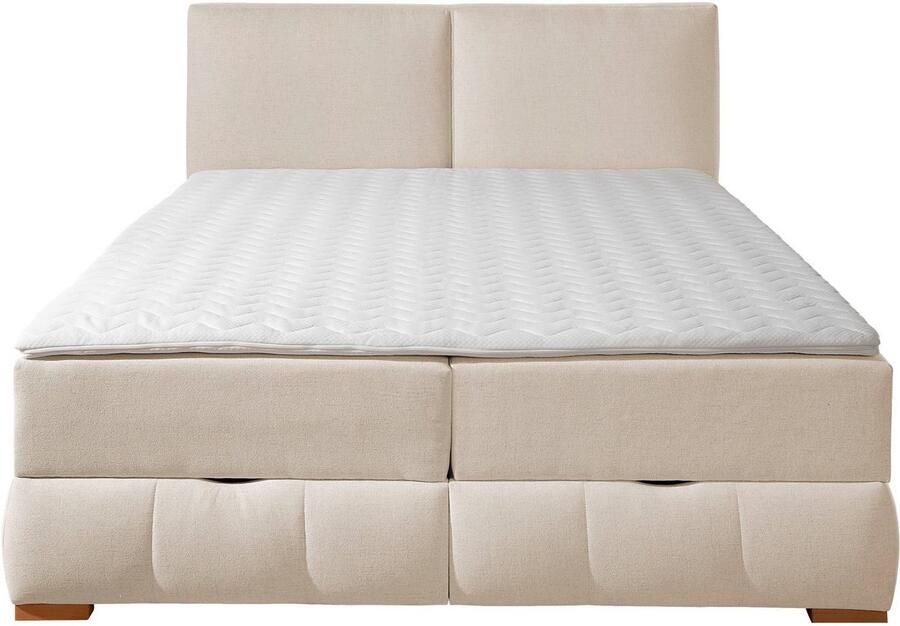 OTTO Boxspring Wehma in h2 h3 & h4 verkrijgbaar inclusief topper - Foto 6