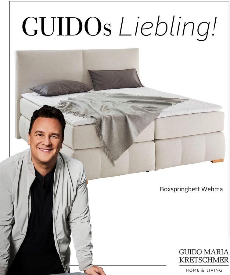 Home affaire Boxspring Wehma incl. matrastopper voor 3 verschillende matrassen ook in fluwelen stof - Foto 4