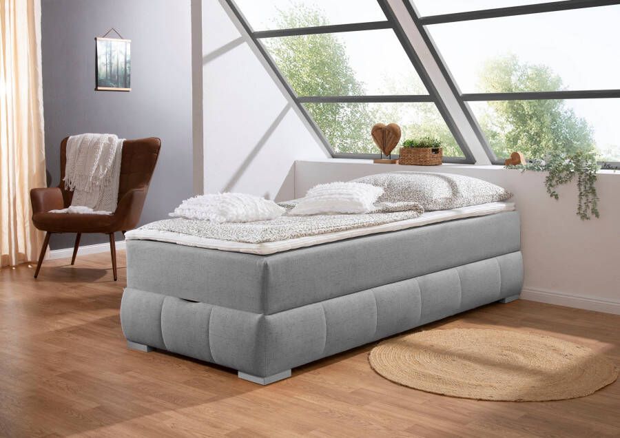 OTTO Boxspring Wehma zonder hoofdbord inclusief matrastopper en bedlade - Foto 11