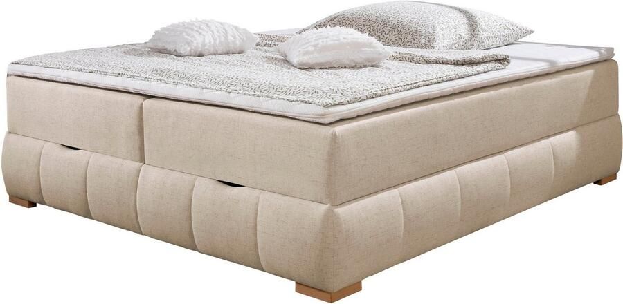 OTTO Boxspring Wehma zonder hoofdbord inclusief matrastopper en bedlade - Foto 8