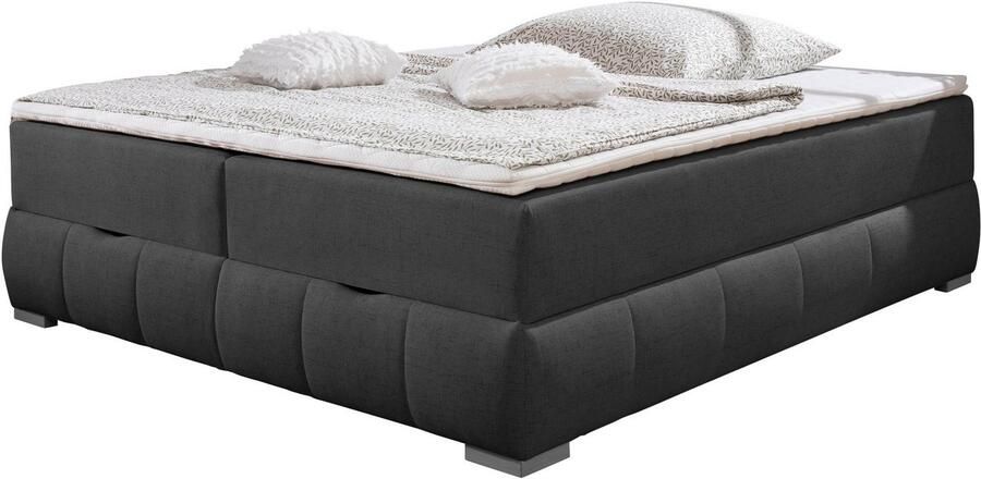 OTTO Boxspring Wehma zonder hoofdbord inclusief matrastopper en bedlade - Foto 9