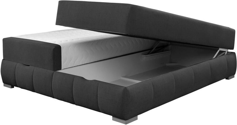 OTTO Boxspring Wehma zonder hoofdbord inclusief matrastopper en bedlade - Foto 8